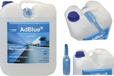 Очищувач BASF AdBlue 10 літрів для обробки сечовини після газової розетки