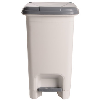 Корзина д/сміття VIOLET HOUSE 0156 White з педал. 8 л (0156 White 8 л) (7246358)