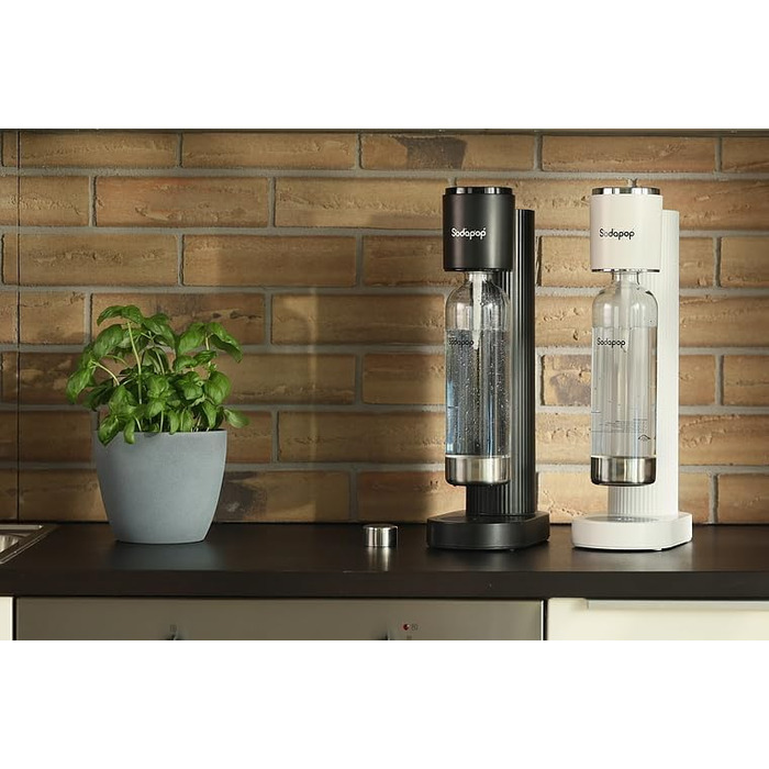 ПЕТ пляшки Sodapop Cooper, змінні пляшки ексклюзивно виробник газованої води Cooper, без BPA, 2 шт. 850 мл