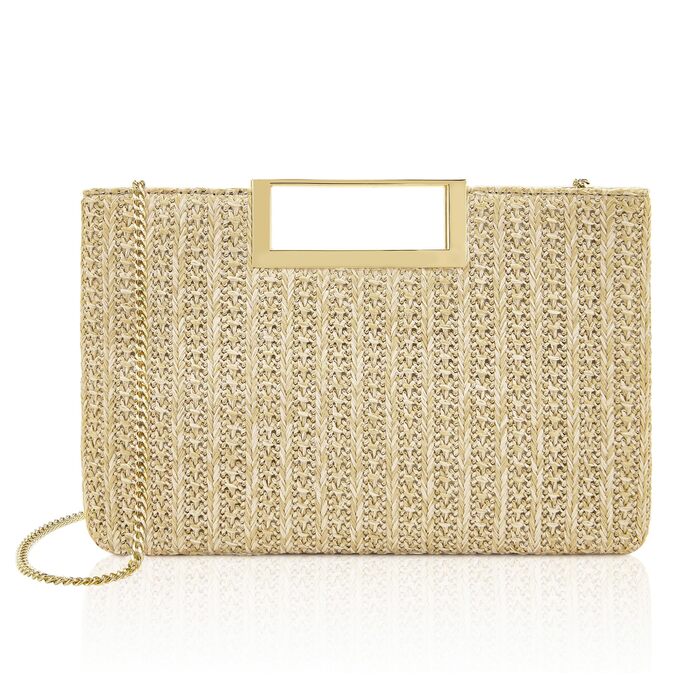 Жіноча сумка-клатч Milisente, елегантна вечірня сумка з ручкою, сумка через плече для весілля, солом&39яно-засмагла