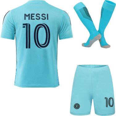 Дитяча футболка та шорти Miami 10 Third 2023/2024 зелена, розмір 24 (6-7 років), зелена