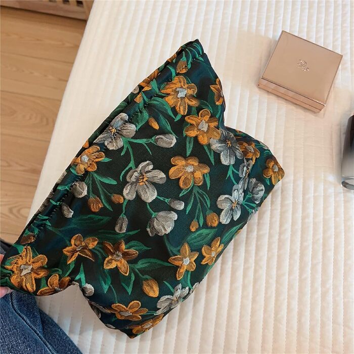 Дорожня косметичка жіноча невелика туалетна сумка макіяж органайзер, портативна сумка для прання макіяж органайзер для сумочки, ба