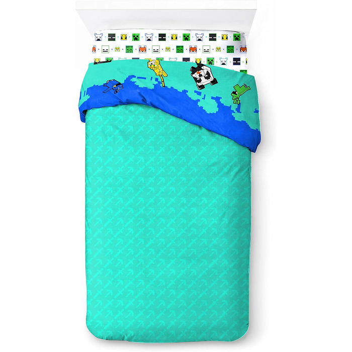 Бавовна Комплект постільної білизни з 3 предметів 135x200 см Односпальне ліжко - підковдра простирадло 90x200 см наволочка 50x70 с