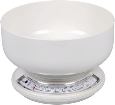 Кухонні ваги Korona Roy 76111 I Механічні I Місткість 2 кг I Білі