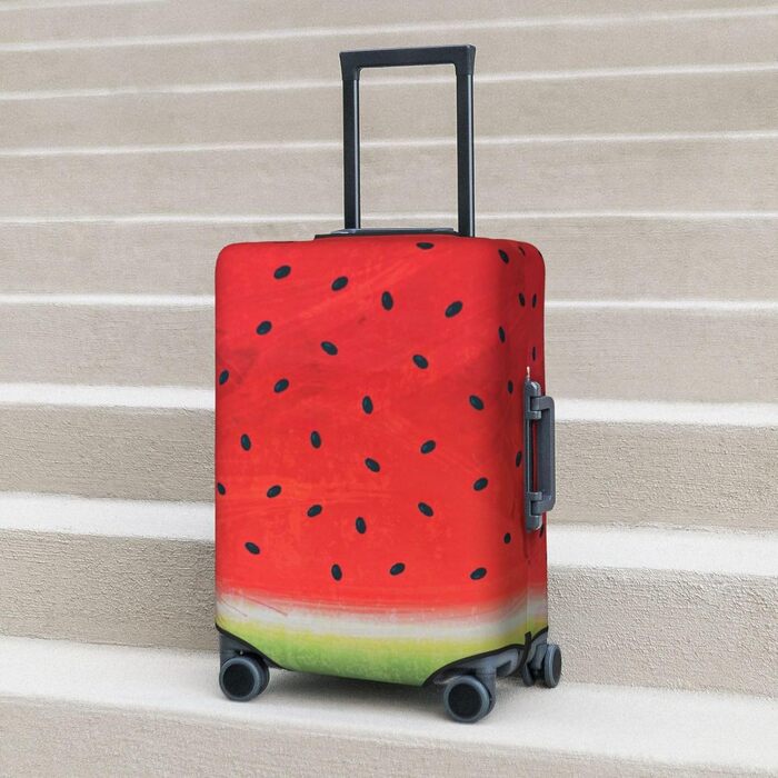 Чохол для валізи Кавун BAFAFA, захисний еластичний чохол від подряпин та пилу, чорний, розмір 80