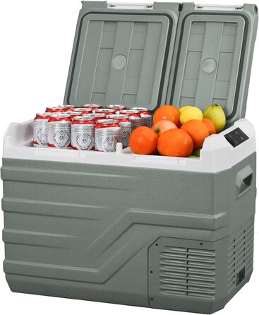 Л портативний електричний холодильник, автомобільний холодильник 12 В / 24 В постійного струму 100 240 Вольт змінного струму, подв