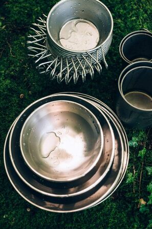 Унісекс-келих Snow Peak E-204 Titan Backpackers Becher, 322 мл, срібний