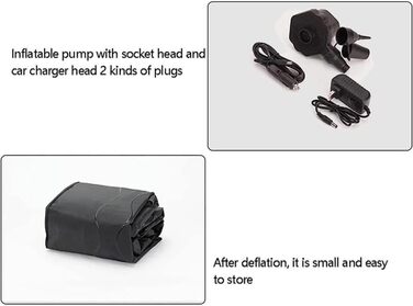 Автомобільний надувний матрац, для Audi a6 c4 c5 c6 c7 c8 Avant Quattro повний привід s-Line Портативний кемпінговий надувний матрац Надувний автомобільний матрац Надувний матрац для заднього сидіння, B звичайний B