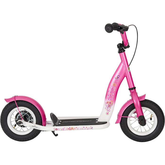 Самокат дитячий самокат з пневматичними шинами для хлопчиків і дівчаток від 4-5 років 10-дюймовий класичний дитячий самокат безриз