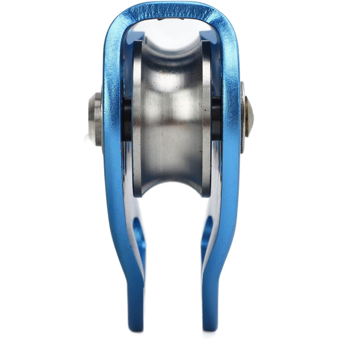 Подвійний блок для зіплайна, канатна дорога у формі серця для скелелазіння та використання, легка та синього кольору.