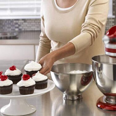 Молотки Flex Edge для KitchenAid, аксесуари KitchenAid, насадки для кухонних гаджетів для блендерів, миски для змішування для мисок на 11,4-5 літрів, молотки з силіконовими краями