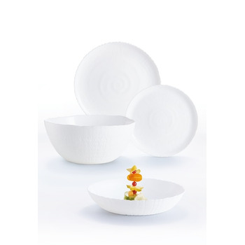 Сервіз Luminarc Ammonite White, 19 предметів (6581640)