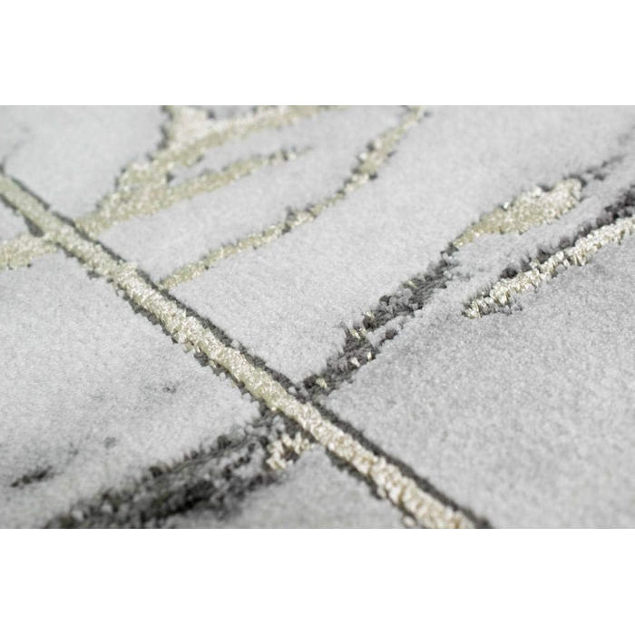 Килим сучасний дизайнерський килим мармуровий вигляд сіре золото розмір 240 x 340 см