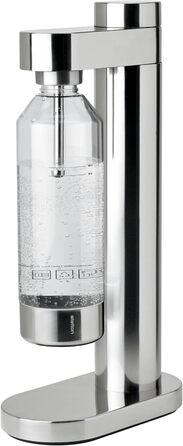 Пляшка Stelton Brus Soda Maker Сталь - ПЕТ пляшки для виробника газованої води - пляшка для води, 1,15 літра