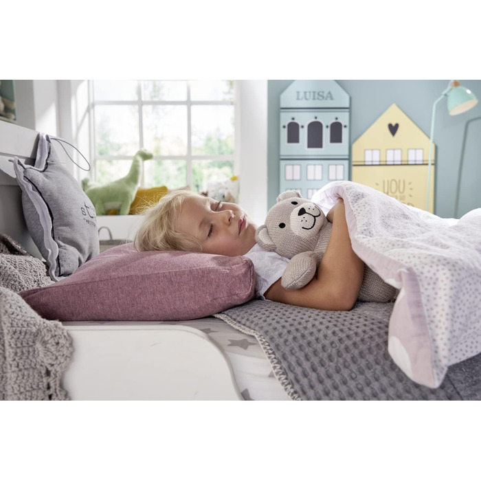 Дитяча подушка Theraline від 2 років, ергономічна подушка для сну та подушка для підтримки шиї, наповнювач з піни з пам'яттю та пе