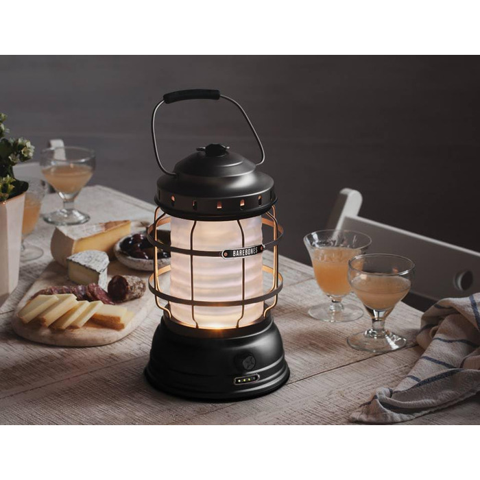 ЛІСОВИЙ ЛІХТАР Barebones Акумуляторний вінтажний світлодіодний ліхтар із регульованою яскравістю Ліхтар на батарейках для пригод на свіжому повітрі, садових вечірок та надзвичайних ситуацій (антична бронза)