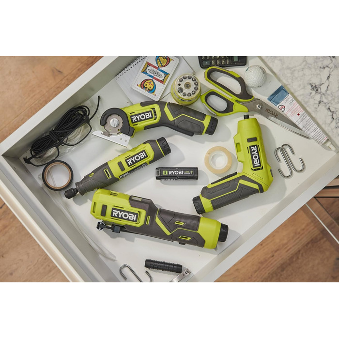Акумуляторний прожектор RYOBI 4 V USB-LITHIUM RLA4-0, 300 люмен, без акумулятора та зарядного пристрою