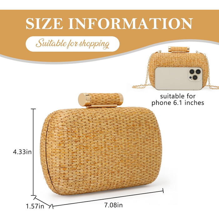 Золотий клатч для вечірок, весіль, літа та пляжу жіноча сумка-тоут