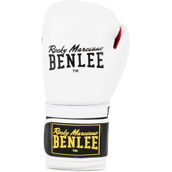 Боксерські рукавички BENLEE Rocky Marciano Sugar Deluxe, білі, 14 унцій