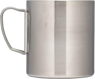 Вакуумна кружка Snow Peak з нержавіючої сталі з подвійними стінками, 450, срібляста, (1 упаковка)