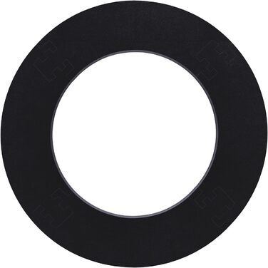 Професійний набір дротиків Kings Dart Високоякісна мішень для дротиків із сизалевої сталі окантовка дротиків Тонка рамка поля для дротиків у формі павутини Турнірна мішень для дротиків згідно зі стандартом WDF Професійна якість (металеве кільце) Чорний