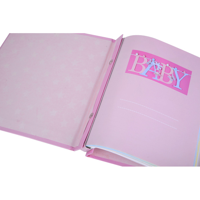 Фотоальбом EVG 10x15x56 BKM4656 Baby collage Pink (UA) (6239796)