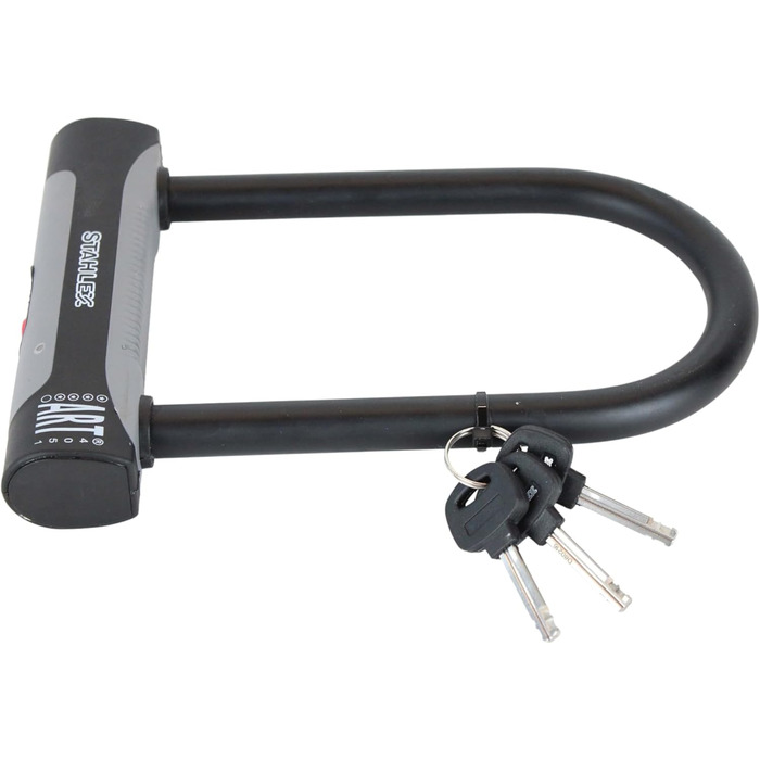 Замок безпеки BISOMO U-lock 180x245 мм, броньований замок, велосипед, електровелосипед, мопед, мотоцикл