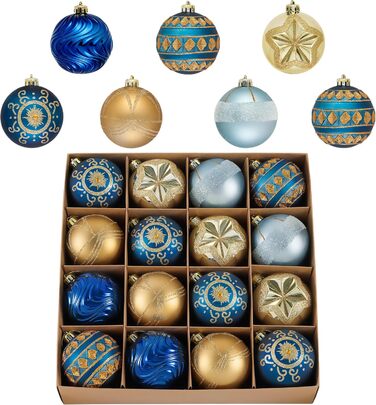 Ялинкові прикраси набір з 16 шт Valery Madelyn