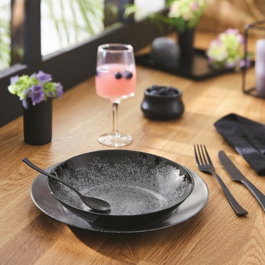 Тарілка обідня Luminarc Slate Black, 25 см (6788144)