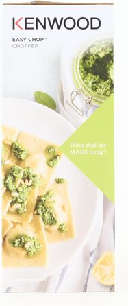 Подрібнювач з чотирма лезами, чаша 0,5 л, привід під тиском, 2 швидкості, нековзне кільце, можна мити в посудомийній машині, криголам, 500 Вт, білий, 61.000WH