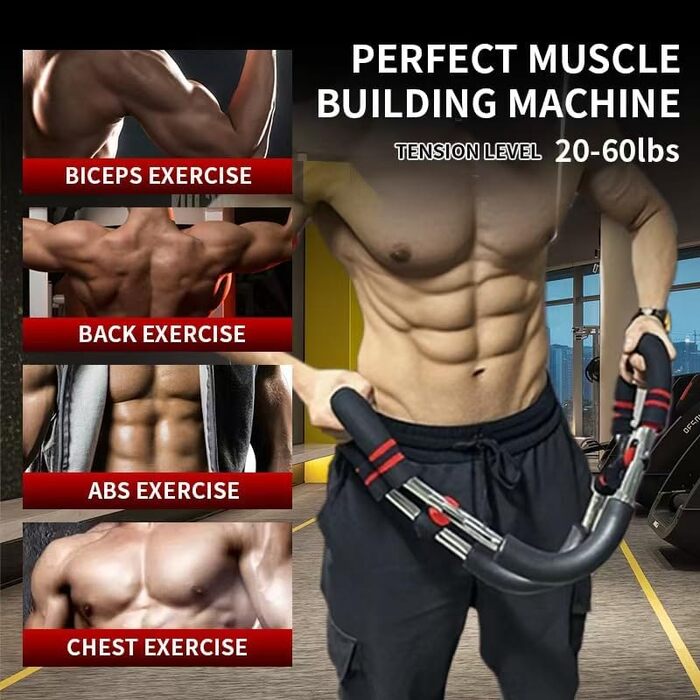 Подібний твістер для рук, 30-50 кг, регульований тренажер для грудей та передпліччя, силовий твістер, тренажер для тренування м&39язів грудей, фітнес-обладнання для чоловіків та жінок, синій