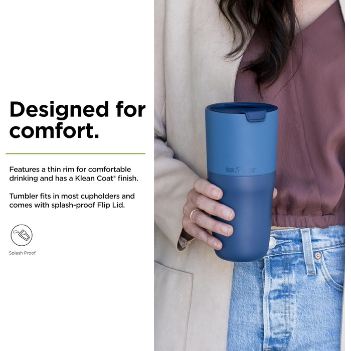 Стакан Klean Kanteen Rise 768 мл з відкидною кришкою Stellar