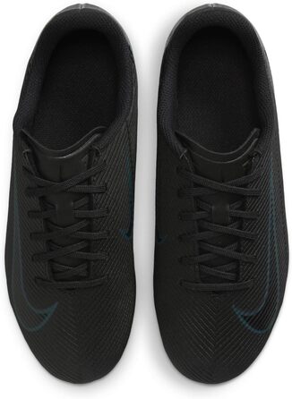 Футбольні бутси NIKE Unisex Kids Jr. Vapor 16 Club Fg/Mg, розмір 38.5 EU, чорні, чорні, Deep Jungle