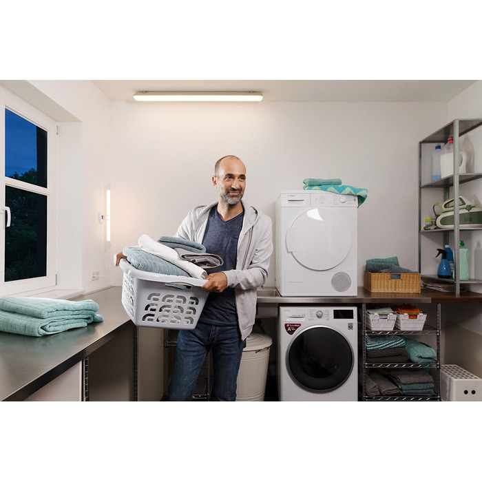 Світлодіодна стрічка Osram, для внутрішнього застосування, теплий білий, 600,0 мм x 35,0 мм x 86,0 мм, світлова стрічка TubeKit