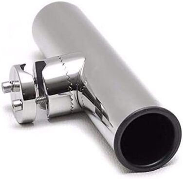 Тримачі для вудок FreeTec 2 з нержавіючої сталі, що обертаються, для рейок від 25 мм до 32 мм