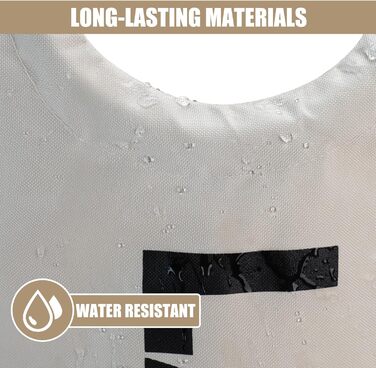 Великі складні кошики для білизни, розбірні мішки для білизни, сумка для одягу (бежевий, L) ONE-WAY Beige 90L, 90L