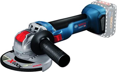 Акумуляторна кутова шліфувальна машина Bosch Professional 18V System GWX 18V-10 з X-LOCK (Ø диска 125 мм, вкл. захисний кожух, дод