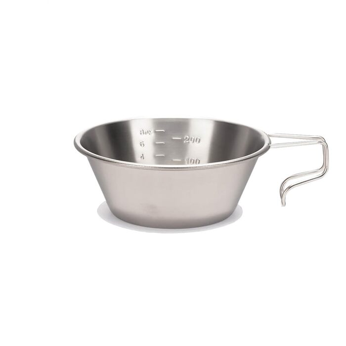 Унісекс-келих Snow Peak E-204 Titan Backpackers Becher, 322 мл, срібний