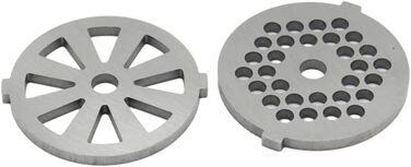 М'ясорубка електрична, 2800 Вт Електрична м'ясорубка з 3 перфорованими дисками для кухні, чорна