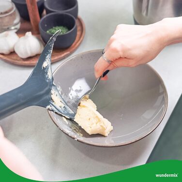 Шпатель для внутрішньої стінки Rochen для Thermomix TM5, TM6 і TM Friend Шпатель на замовлення з практичною насічкою Оптимальна форма Зроблено в Німеччині