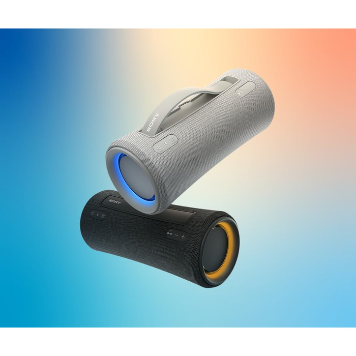 Портативна бездротова Bluetooth колонка з потужним звуком і освітленням для вечірок - водонепроникна, 25 годин автономної роботи,