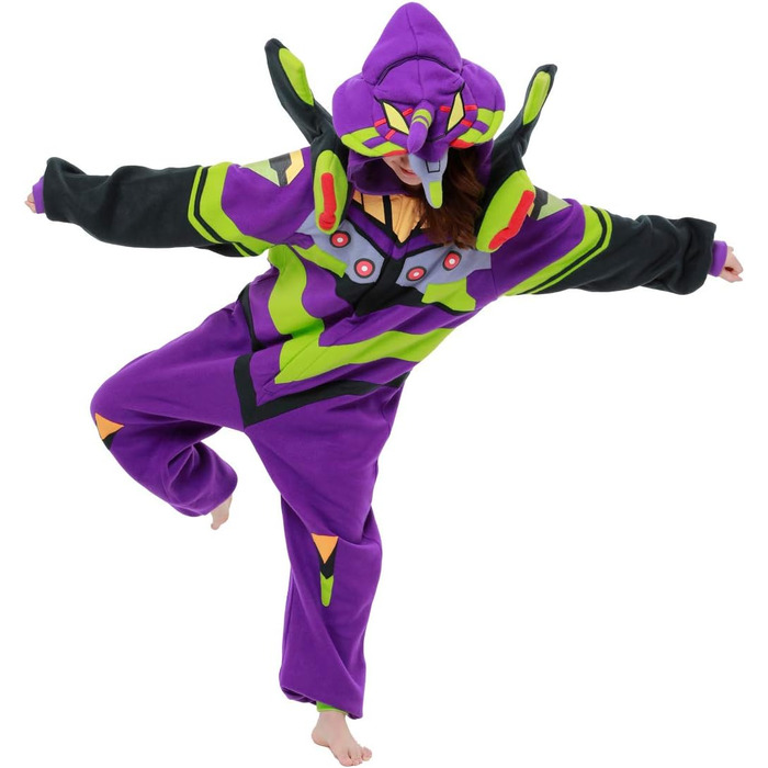 Кігурумі SAZAC Evangelion EVA01, поліестер, світиться у темряві