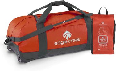 Надлегка туристична сумка для кемпінгу та відпочинку на природі, що протирається, червона глина 91 см Red Clay