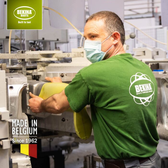 Легкі водонепроникні захисні черевики Bekina Agrilite Steplite Easygrip S5 для чоловіків та жінок, сталевий носок та сталева підошва, сільськогосподарські робочі черевики з нековзною підошвою, зелені, EU 41