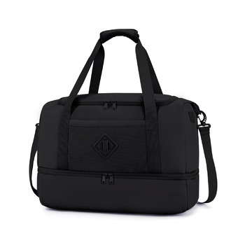 Жіноча дорожня сумка WANDF, сумка для ручної поклажі Easyjet, 45x36x20 см, велика спортивна сумка з відділенням для взуття та відділенням для вологих речей, дорожня сумка на вихідні для жінок та чоловіків для подорожей літаком та використання в спортзалі 