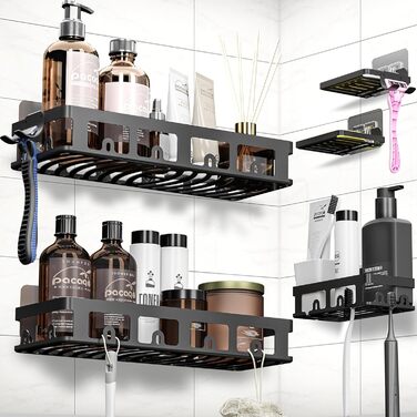 Поличка для душу без свердління, органайзер для ванної кімнати, поличка для душу без свердління, поличка для ванної кімнати, прикр