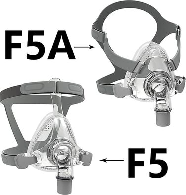 Повнолицева маска, універсальна маска для носа, маска для сну з регульованою вільною маскою для сну, F5A-M