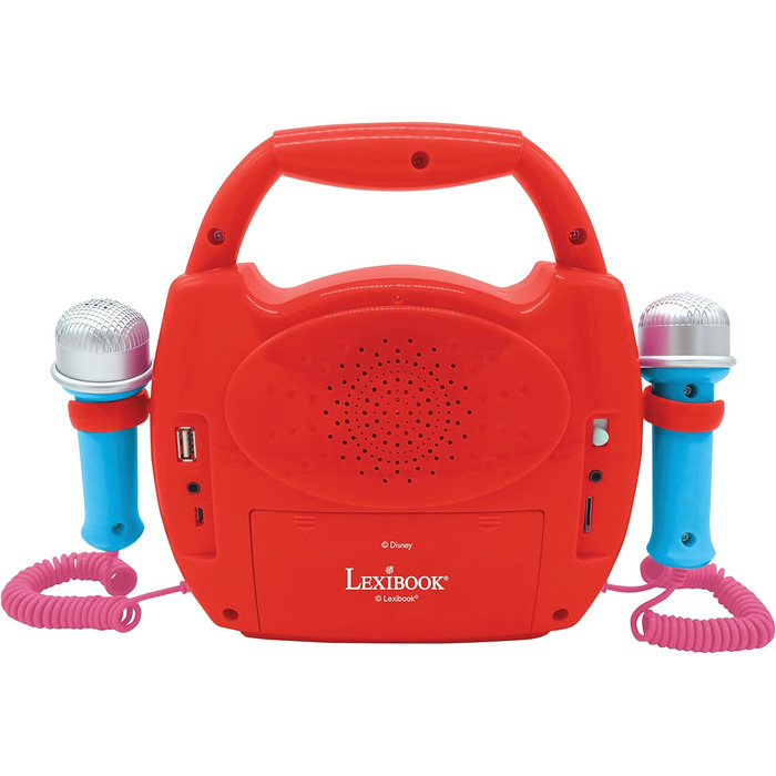 Музичний плеєр Lexibook Disney Princess MP300DPZ, караоке, з 2 мікрофонами