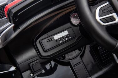 Дитячий транспортний засіб - електромобіль Dodge поліцейський ліцензійний - акумулятор 12В, 2 двигуни - пульт дистанційного керува