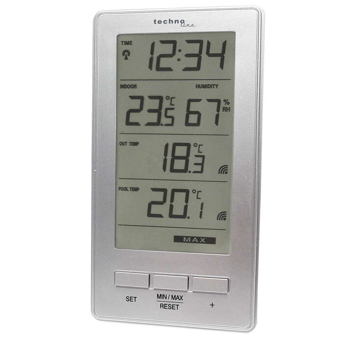 Термогігрометр Technoline WS9069 IT Silver (WS9069)